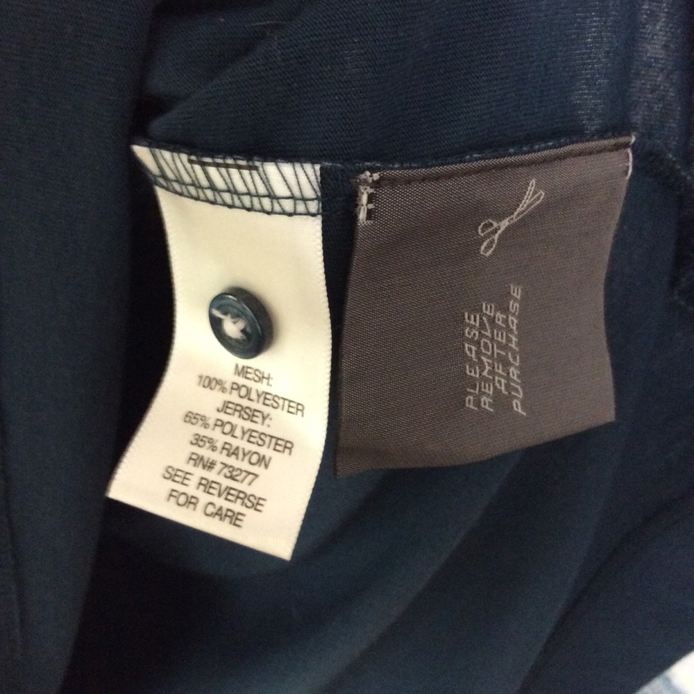 Simply Vera Wang Lightweight Top+Attached Sheer Cardigan, fits like S/M imo - Picture 5 of 7